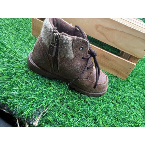 UGG-Kids Booties-Brown- Size 6T - Picture 4 of 10